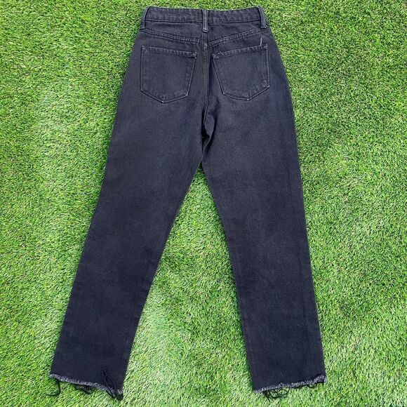 Simple society black white rhinestone star denim jeans size 00/23 - Picture 7 of 7